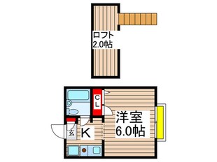 アビリティ検見川の物件間取画像